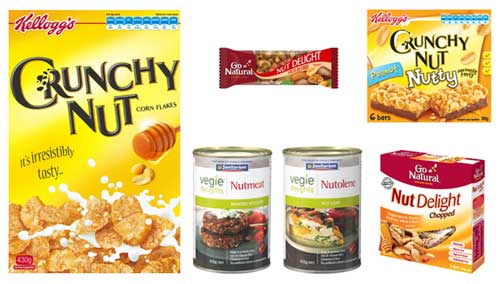 Food products that contain Hi Oleic peanuts
