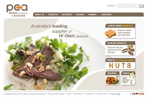 PCA website